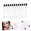 Beaupretty 48pcs Dual-ended Eyebrow Brush Comb Portable Brow Grooming Tool for Precision Shaping and Cleaning for Home and view 4
