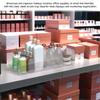 2 Pack Display Tray 2 Compartment Clear Acrylic 16.75" x 5.75" Rectangular Cosmetic Organizer for Retail Merchandise Makeup Lotion Bottles and Beauty Products by Marketing Holders view 4