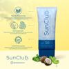 SunClub Natural Mineral Sunscreen with Zinc, Clear Sunblock, SPF 30, Water Resistant, Chemical-Free, Broad Spectrum UVA/UVB, Baby Safe, Reef Safe, Face and Body Safe, Made in USA, 3 oz. view 2