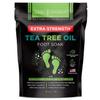 DAILY REMEDY EXTRA STRENGTH Tea Tree Oil Foot Soak w/ Epsom Salt Made in USA ToenailsAthlete's FootItchy FeetStubborn Smelly Foot OdorPedicure Calluses & Soothes Sore Tired Achy Feet 16 ozBlack view 1
