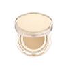 AMUSE SEOUL Dew Jelly Vegan Cushion Foundation (03 HONEY) | dewy, glow, long-lasting, double coverage, clean beauty, lightweight, natural look, foundation for sensitive skin, hydrating cushion view 1