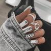 24 Pcs Summer Press on Nails Medium Square Fake Nails White Acrylic False Nails with Leopard Pattern Designs Glossy Full Cover Glue on Nails for Women Girls view 1