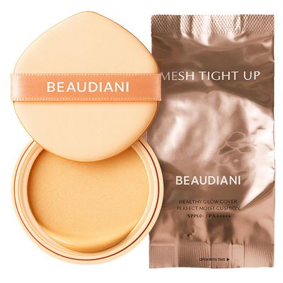 Beaudiani Mesh Tight UP Cushion Refill | Cushion Foundation | Buildable Coverage| Natural Finish | Dewy Glow Make up (01-REFILL Bright cool undertone (#21))