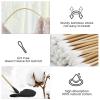 500PCS 6" Long Cotton Swabs in Storage Box - Strong Cotton Swabs with Wooden Sticks - Tipped Applicators for Gun Cleaning, Makeup Removing, Pet Care view 2