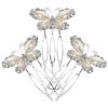 Beaupretty 3pcs Bridal Rhinestone Hair Comb Elegant Design Hair Accessories for Weddings for Brides and Bridesmaids Stunning Side for Formal Occasions view 1