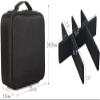 RMENST Makeup Train Case Travel Makeup Bag Professional Cosmetic Storage Case Organizer for Cosmetic Brushes Tools (Color : Black) view 3