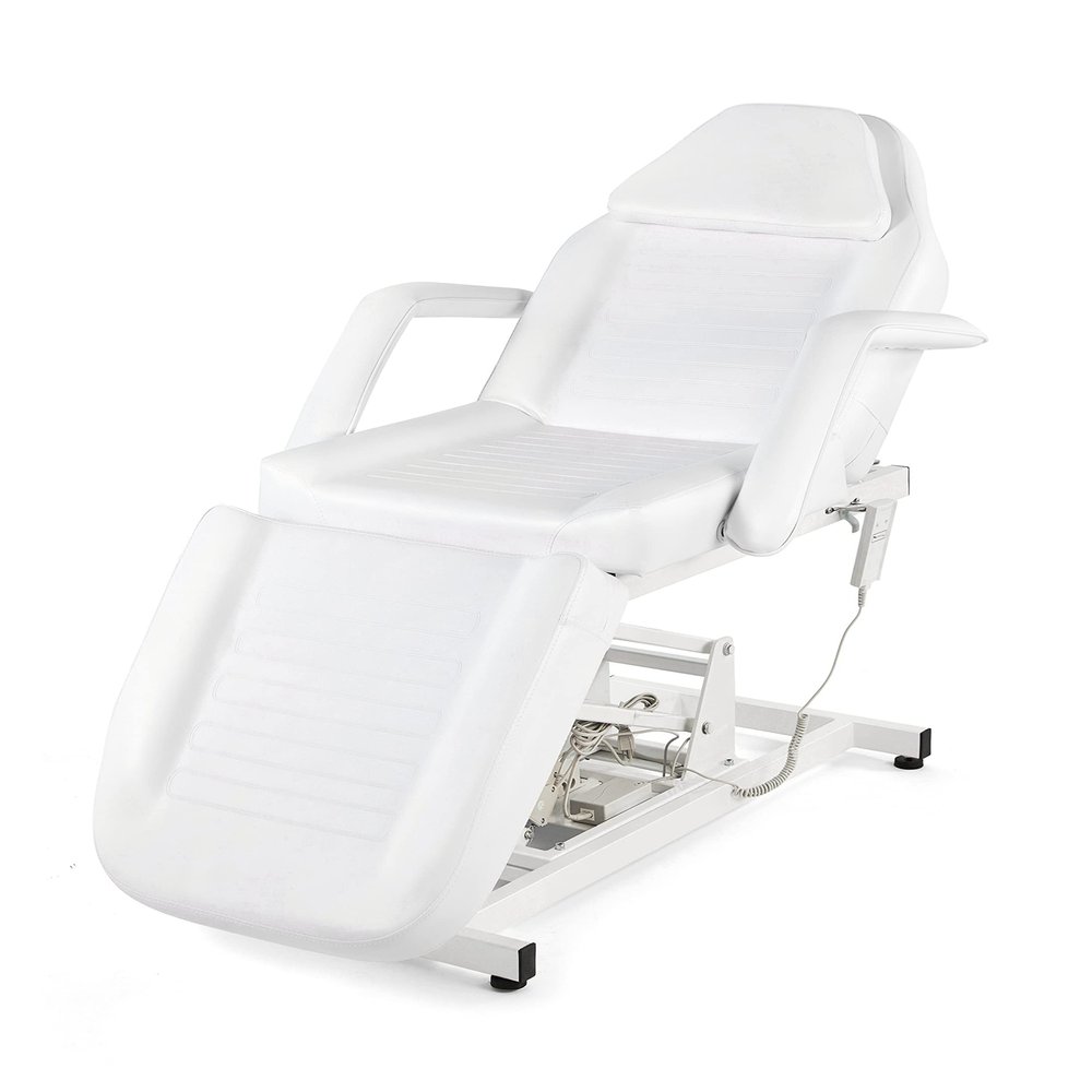 Eastmagic Electric Facial Chair Multi-Purpose Beauty Chair Bed Height Adjustable Esthetician Bed for Eyelash Spa Bed