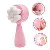 FOMIYES Portable Facial Brush Scrubber 3D Silicone Face for Dry Wet Use Gentle Exfoliation Brush Ideal for Sensitive Skin Great Present for view 2