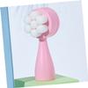 FOMIYES Portable Facial Brush Scrubber 3D Silicone Face for Dry Wet Use Gentle Exfoliation Brush Ideal for Sensitive Skin Great Present for view 3