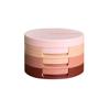 3 In 1 Eyeshadow Palette Matte Pearlescent Eyeshadow Long-lasting Waterproof Eye Shadow Portable Makeup Cosmetics Beauty Tool (02# boiled water milk tea) view 3