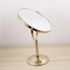 Uonlytech Double-Sided Magnification Makeup Mirror 8 Inch 3X Magnification Gold Tabletop Vanity Mirror view 4