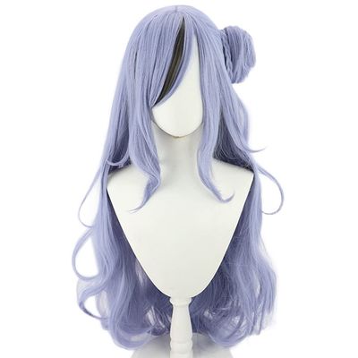 osseoca Rindou Mikoto Cosplay wig blue Separate hair package long curly hair 90cm (blue)
