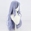 osseoca Rindou Mikoto Cosplay wig blue Separate hair package long curly hair 90cm (blue) view 2