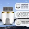 Facial Cleansing Brush Face Scrubber, Electric Face Brush Waterproof Rechargeable Facial Exfoliating Spin Cleanser Device for Exfoliating Deep Cleansing, Massaging for Women & Men view 4