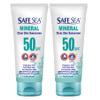 Safe Sea Zinc Oxide Sunscreen SPF50 | Clear Mineral Face Sunscreen Without White Cast | Anti-Jellyfish Sting Protective Lotion | Coral Reef Safe | Travel Size - 2Oz (60ml), Pack of 2 view 1