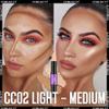 CCbeauty 2-IN-1 Matte Contour Stick Makeup,Cream Dual Highlighter Bronzer Stick, Highlighting & Contouring Kit, Highlight Concealer Sticks for Face Shaping, Long Lasting & Waterproof view 2
