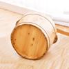 Beauty Salon Cedar Wood Foot Bucket, Thickened and Widened Foot Bath Bowl for 2 Persons, Portable Foot Bath Bowl with Lid, Solid Wood Natural Foot view 3