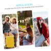 FOMIYES 4pcs Cosmetic Packaging Box Travel Container Square Highlighters Makeup Blush Empty Palettes for Blush Cosmetic Palettes Pans Empty Makeup Eyeshadow Dispenser Box Blank view 4