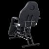 Facial Chair Massage Salon Tattoo Chair With Two Trays Esthetician Bed With Hydraulic Stool,Multi-Purpose 3-Section Facial Bed Table, Adjustable Beauty Barber Spa Beauty Equipment ( Color : Black ) view 3