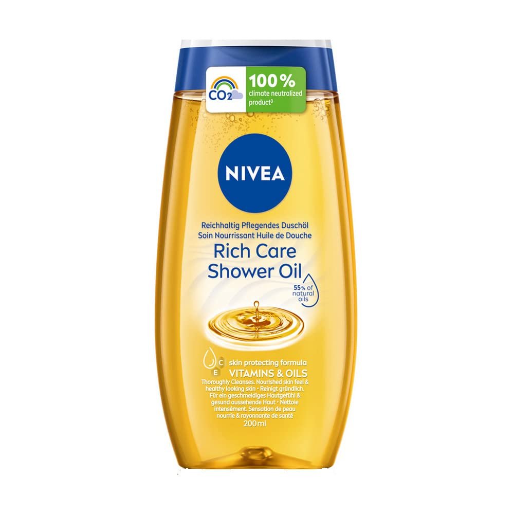 NIVEA Rich Care Intensive Nourishing Shower Oil 200 ml