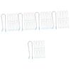 FRCOLOR 100pcs Hot Roller Clips Replacement Kit Hair Roller Clips No Crease for Blowout Look Perm Rod for Hair Perm Kit view 1