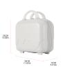14 inch Suitcase Makeup Bag Travel Toiletry Cosmetic Bags with Handle Storage Oragenizer for Women Girls Hand Luggage Bag view 4