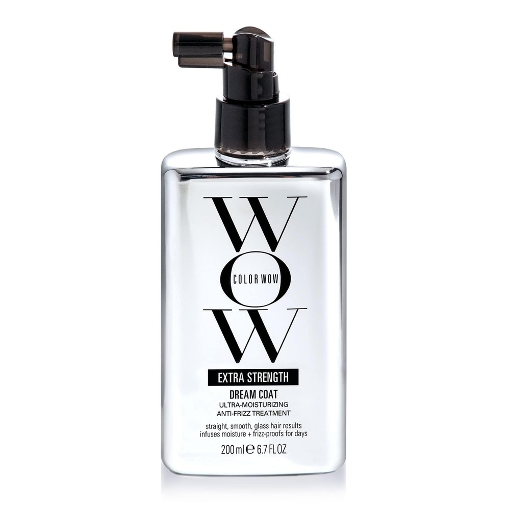 COLOR WOW Extra Strength Dream Coat  Powerful ultra moisturizing, anti humidity treatment for extremely frizz prone hair, glassy smooth, straight + resistant styles up to 3-4 washes