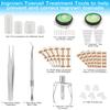 BLATOWN Ingrown Toenail Removal Kit, Ingrown Toenail Treatment, Ingrown Toenail Corrector Tools Come with Podiatry Toenail Braces, Ingrown Toenail Corrector Strips and Patch for Toe Pain Relief view 2