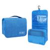 Lcsmaokin Large Capacity Toiletry Bag Travel Bag with Hanging Hook for Men and Women Waterproof Travel Cosmetic Bag Bathroom Storage Bag for Brushes Set, Full-Sized Shampoo, Toiletries, (Sky Blue) view 1