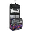 Hanging Toiletry Bag Magic Skull Mushroom Purple Makeup Bag Travel bag for Toiletries Portable Toiletry Organizer Bags Toiletry Bag for Women Men, Travel-Essentials Toiletry Bag view 3