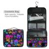 Hanging Toiletry Bag Magic Skull Mushroom Purple Makeup Bag Travel bag for Toiletries Portable Toiletry Organizer Bags Toiletry Bag for Women Men, Travel-Essentials Toiletry Bag view 4