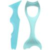 FOMIYES Professional Eye Makeup Tools Eyeliner Stencils Eyeliner Applicator Shadow Eye Curler view 1