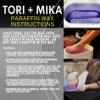 Tori Mika Paraffin Wax Refills, 6 lbs Scented Paraffin Wax Beads Blocks for Paraffin Bath, Paraffin Wax Machine Refills for Hand Feet Dry Skin, Help Stiff Muscles and Pain (Lavender, 6 lbs) view 3