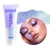 DAGEDA Body Glitter Gel, Holographic Face Glitters Body Gel Shimmer Liquid Eyeshadow, Color Changing Glitter for Face Hair Nails, Glitter Under Light Festival Glitter Makeup 1.7oz (Galaxy Blue) view 1