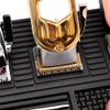 Barber Magnetic Tray 6 Slots Hairdressing Electric Clippers Storage Mat Salon Table Tools Nonslip Cushion Heat Resistant Pad view 3