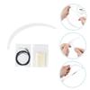 Beavorty 1set Eyebrow Ruler Tool for Accurate Eyebrow Positioning and Nose Bridge Measurement Transparent Design for Symmetrical Brow Mapping Essential Makeup Accessory for Women view 4