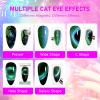 SUPWEE 12 PCS 9D Cat Eye Gel Polish + 12 PCS Neon Magnet Gel Polish view 2