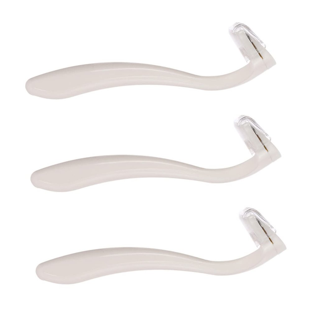 Beavorty 3pcs Portable Body Hair Trimmer for Women Mini Hair Shaver for Underarms and Bikini Line Lightweight for Smooth Skin for Travel and Daily Use
