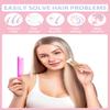 Hair Grooming Kit: Wax Stick for Flyaways, Slick Back Brush, Rat Tail Comb, Bristle Brush Set - Tames Frizz & Controls Baby Hair view 2