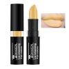 AKARY Yellow Matte Lipstick Makeup, Long-Lasting Wear Goth Lip Gloss, Vintage Lipstick Cosmetics Party Makeup Gift, Professional Foundation for Women Halloween Party Cosplay, Special Effects Make Up view 1