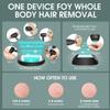 Aimanfun Hair Removal Device with Ice Cooling System Permanent Painless Light Hair Remover with Aoto Flash Modes and 2 Lamp Heads at-Home For Men and Women view 3
