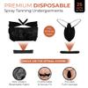 Bronze Tan Disposable Undergarments for Spray Tan - Non-Woven, Breathable Undergarments, Full Coverage, Hygienic - Ideal for Professional Salons & Home Use, Universal Fit - Pack of 25 Set view 2