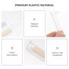 Eyebrow Shaping Brush 2pcs Foldable Eyebrow Comb Eyelash Mascara Beauty Tools Bulk Makeup Eyelash Comb Separator Eyebrow Shaping Brush Eyelash Brush Tool Makeup Tool Girl view 2