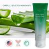LEUDINE Aloe Vera Gel  Pack of 3  8Fl Oz Aloe Vera Lotion  Premium Aloe Vera for Hair, Face and Body  Rich in Nutrients and Vitamins  Ideal for Burns, Scars, Massage view 4