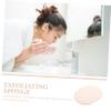 FRCOLOR Facial Sponges for Daily Deep Cleansing 10Pcs Face Scrubber Pads Reusable Exfoliator Sponge Facial Cleansing Puffs Deep Cleaning Supplies for Women view 2