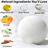 Magnesium Bath Bombs Post Workout Recovery Sore Muscles Tension Epsom Salt Luxury Bubble Bath Spa Essential Oil Infused Bath Bombs Vanilla Cinnamon Orange Perfect Stocking Stuffers Gift view 3