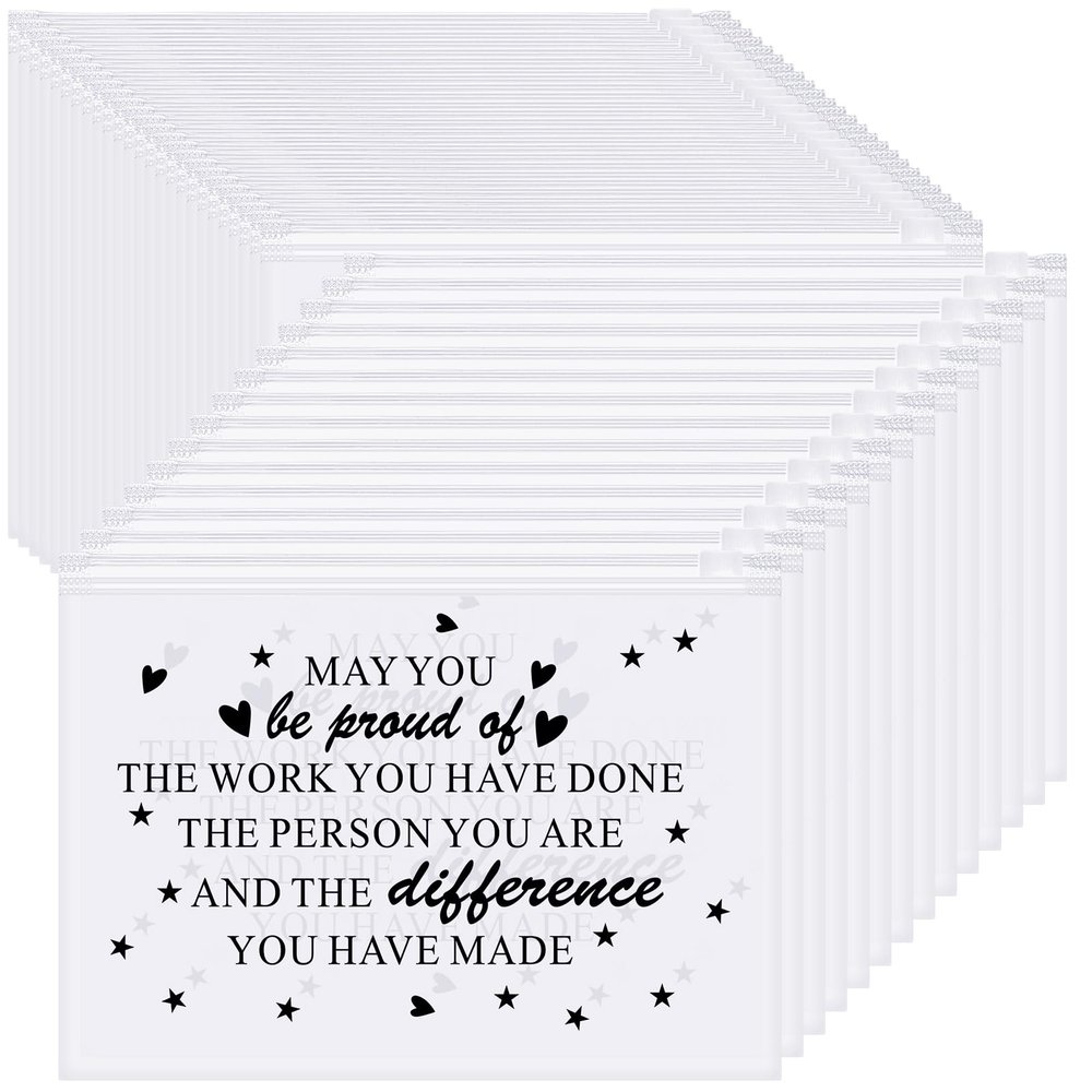 Yaomiao 150 Pcs Inspirational Gifts Bulk for Women Cosmetic Bag EVA Makeup Bag with Zipper Toiletry Pouch for Birthday Christmas Encouragement Presents Thank You Gifts(Proud)