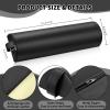 Ripeng 4 Pcs Half Round Massage Table Bolster Pillow Pad Semi-Round Massage Pillow Cushion with Strap Handle Black Durable Professional Bolster Support Pad for Leg, Knee, Neck, Back, Spa view 2