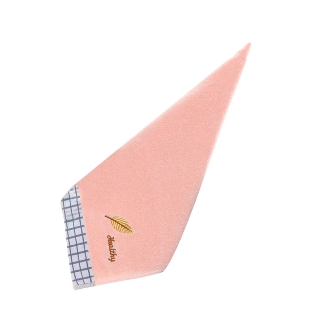 UPKOCH Comfortable Cotton Washcloth Towel Absorbent Face Towel for Home Travel Spa Thick and Soft Embroidered Design Leaf