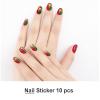 Linkasi Portugal Flag Nail Stickers for Women Girls Manicure Waterproof Membrane Nails Decoration Accessories (Pack of 5) view 2